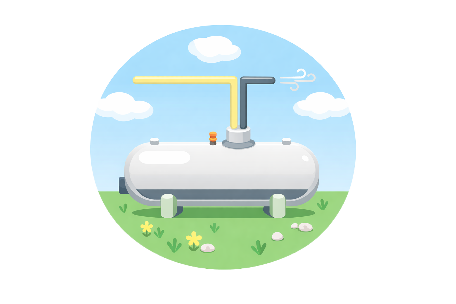 cuve fioul aérienne